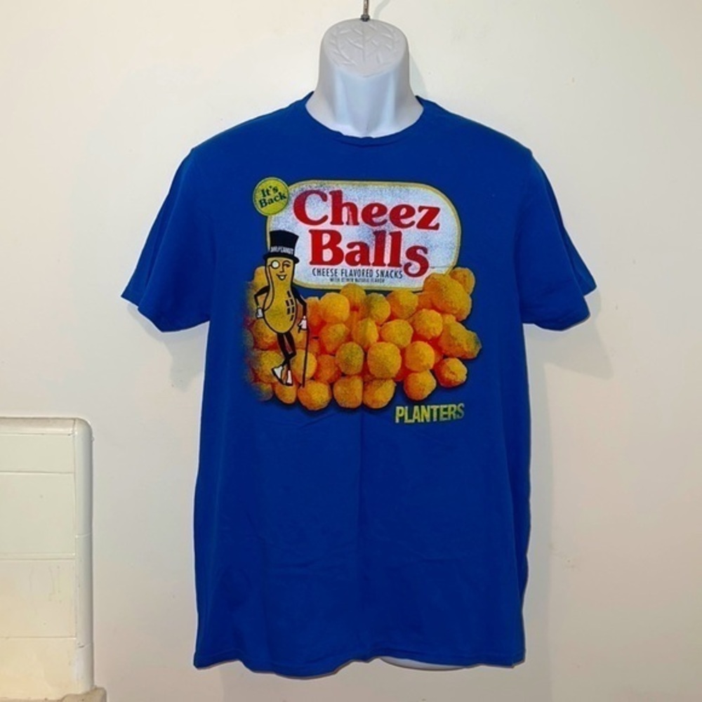 Unisex Planters Cheez Balls/Mr.Peanut Distressed Graphic Tee